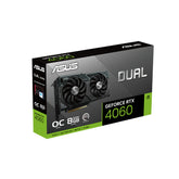 ASUS DUAL GEFORCE RTX4060 V2 OC EDITION 8GB GDDR6