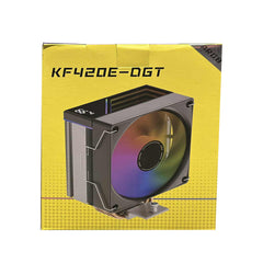 JUNGLE LEOPARD KF420E-DGT ARGB CPU COOLER-BLACK