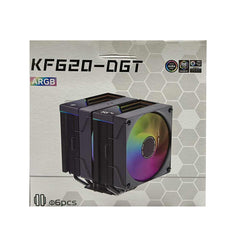 JUNGLE LEOPARD KF620-DGT ARGB CPU COOLER-BLACK