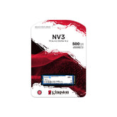 Kingston NV3 PCIe 4.0 NVMe SSD M.2 2280 500GB