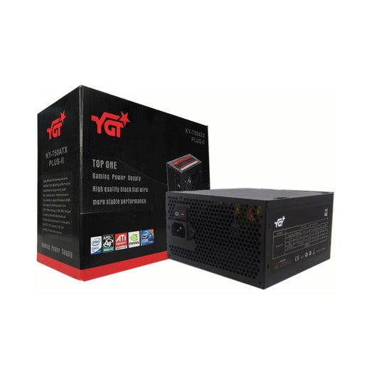 YGT Top One Plus II KY-750ATX  750W Power Supply Black/Silver