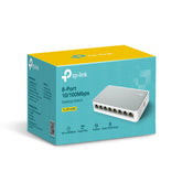 TP-LINK TL-SF1008D 8-Port 10/100 Mbps Desktop Switch