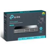 TP-LINK TL-SG1016D 16-Port Gigabit Switch Hub