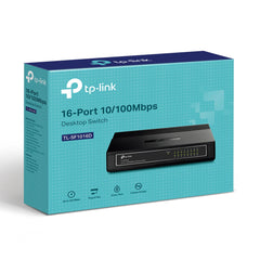 TP-LINK TL-SF1016D 16-Port 10/100 Mbps Desktop Switch