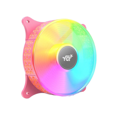 YGT 1290 120mm RGB Fan - Pink