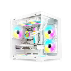 YGT N275 Micro ATX Case - White