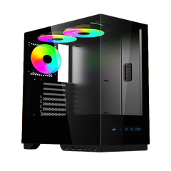 YGT V8101 ATX CASE - BLACK