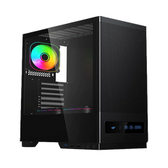 YGT V8202 ATX CASE - BLACK