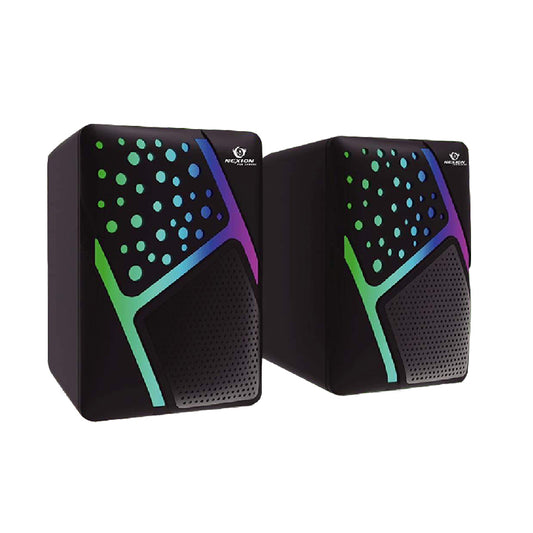 Nexion GS357 Wired RGB USB Gaming Speaker Black