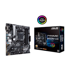 ASUS PRIME B450M-A II AM4  micro ATX DDR4
