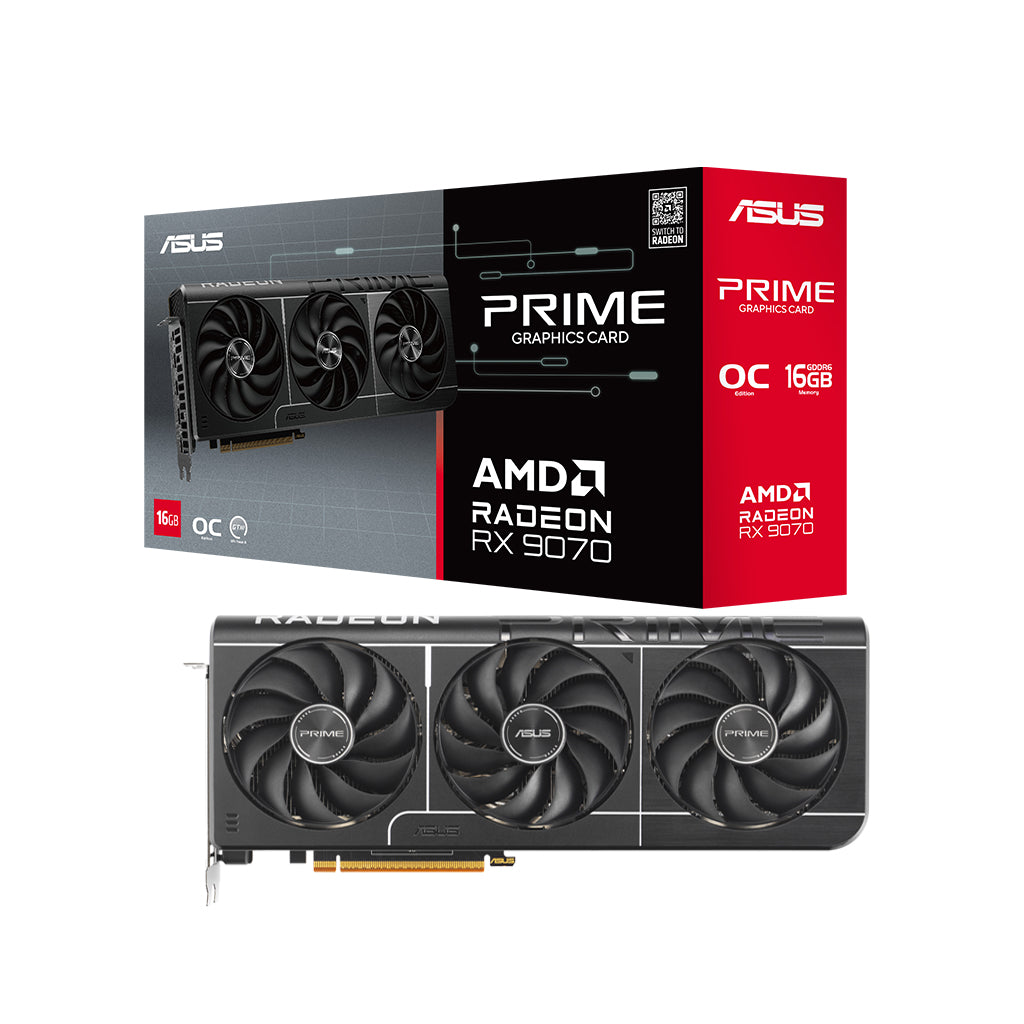 ASUS PRIME RX9070 XT OC EDITION 16GB
