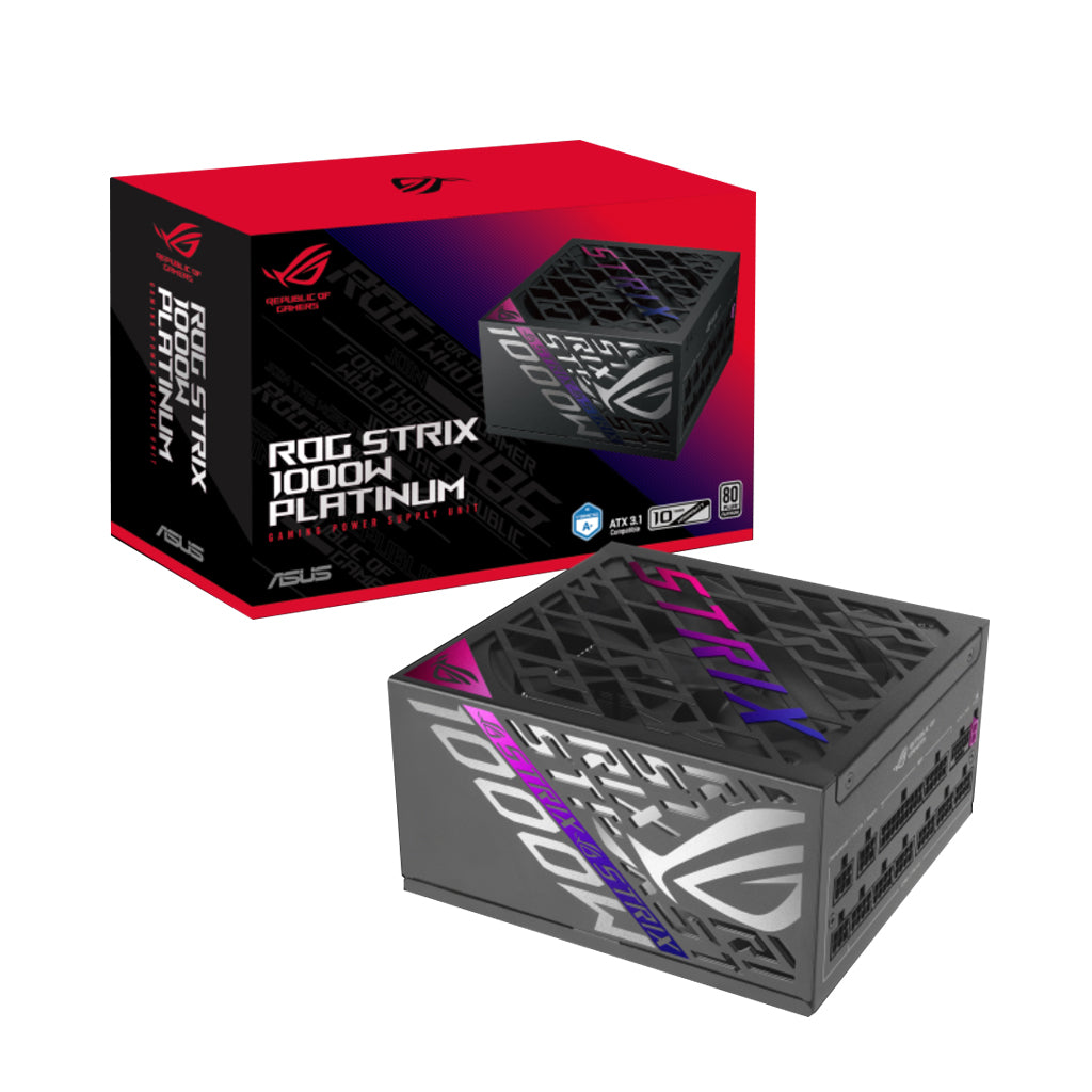 Psu Computer Asus Rog ASUS ROG STRIX 1000W 80+ PLATINUM PSU – Computer PH