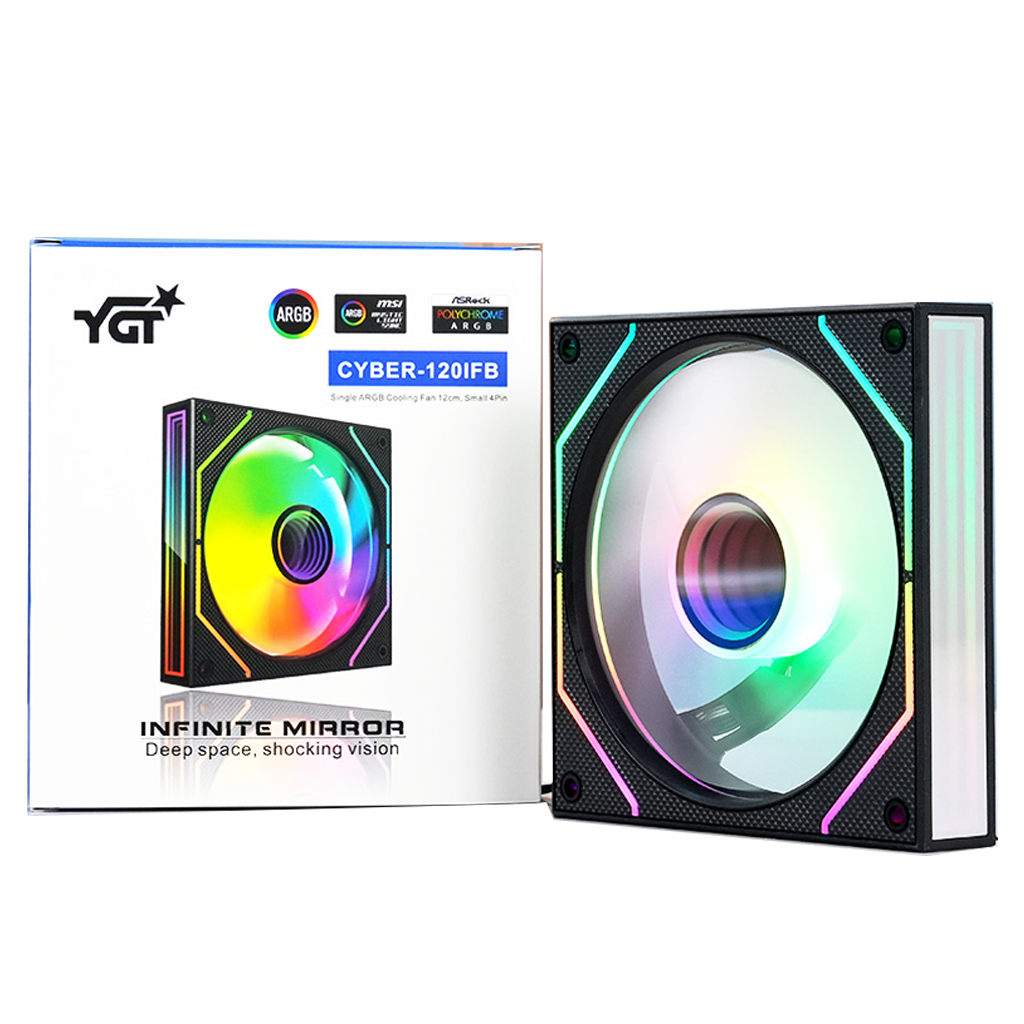 YGT CYBER 120IFB ARGB Extra Fan