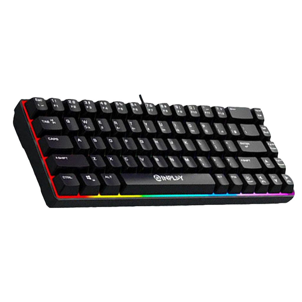 Inplay BK680-B Gaming Membrane Keyboard - Black