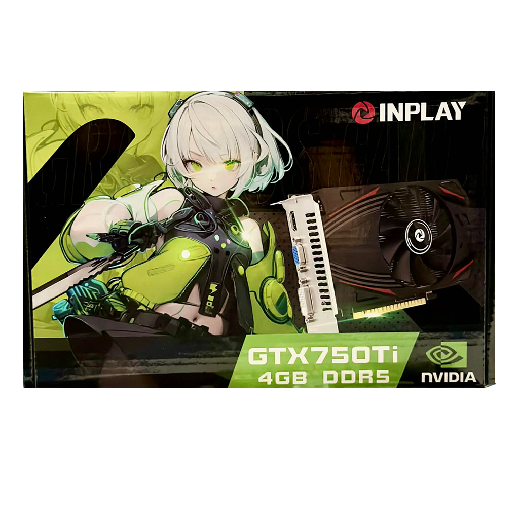 Inplay GTX750Ti DDR5 4GB Video Card