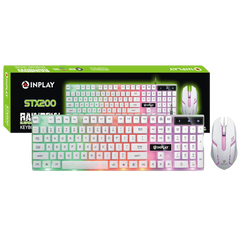 Inplay STX200 Keyboard and Mouse - White