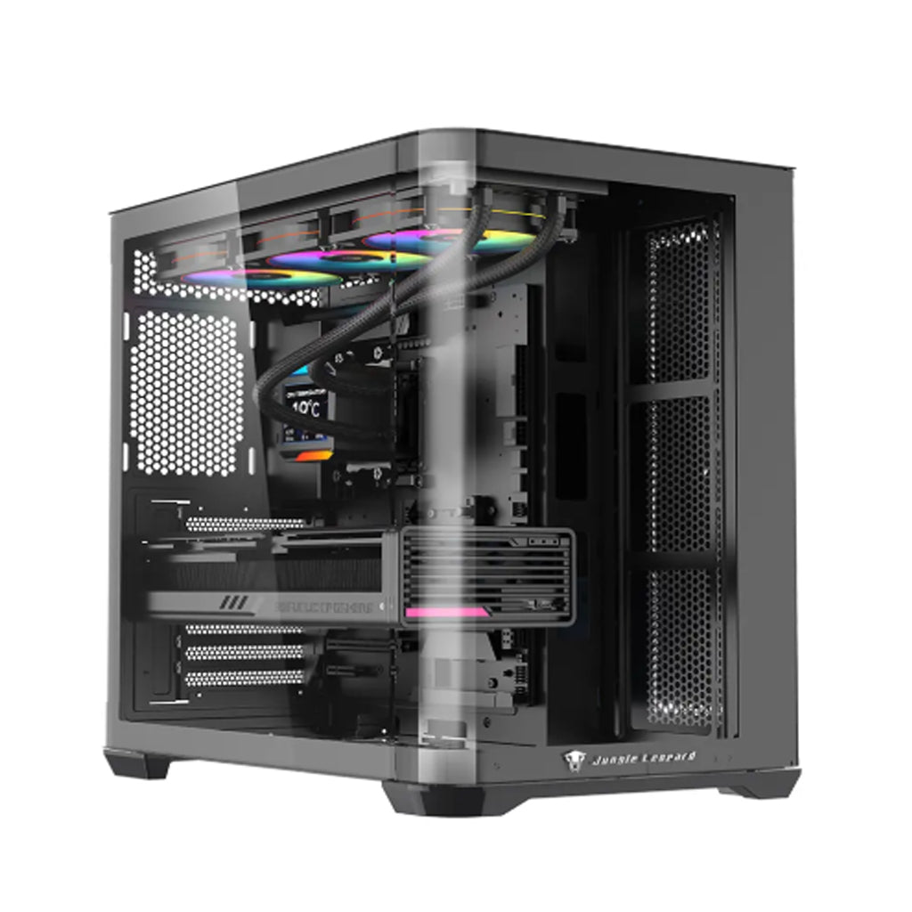 JUNGLE LEOPARD AC-01 CASE - BLACK