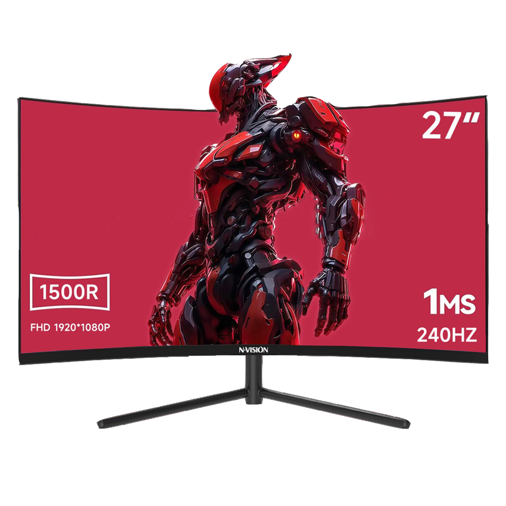 Nvision ESV27XT-B 27″ 240Hz Curved Gaming Monitor -Black