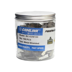 Comlink RC-EZM100 RJ45 Passthru Metal 100Pcs / Bottle