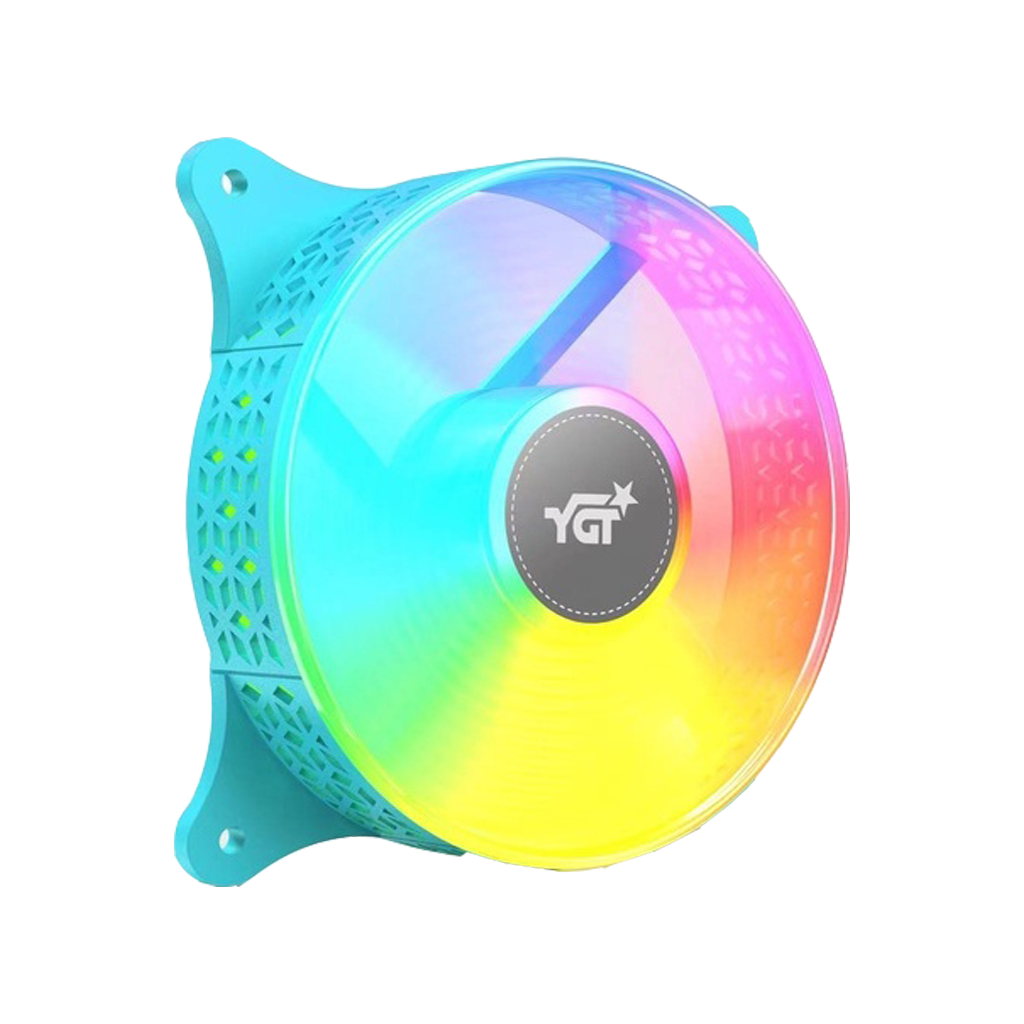 YGT 1290 120mm RGB Fan - Blue