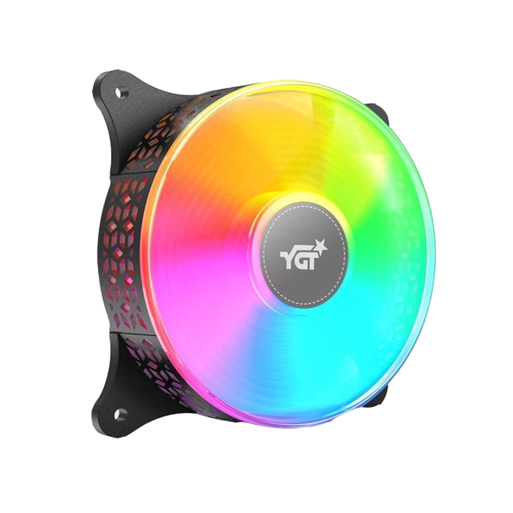 YGT 1290 120mm RGB Fan Black