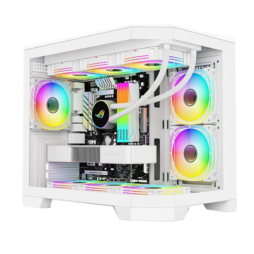 YGT CASE 420B Micro-ATX - White