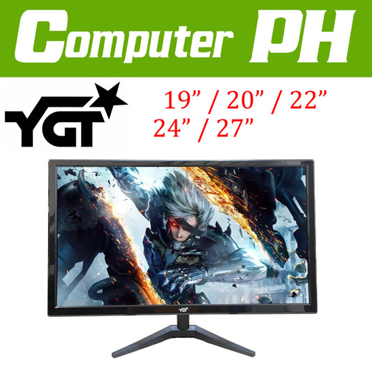 YGT SLIM TN 19/20/22/24/27 HD Game Display Wide LED